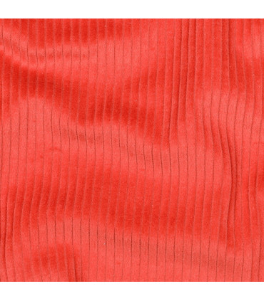 Velours Côtelé lavé - ORANGE