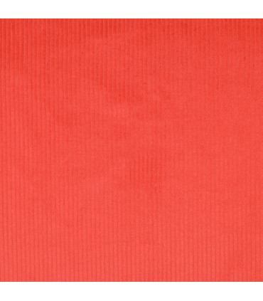 Velours Côtelé lavé - ORANGE