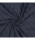 Matelassé double face - BLEU MARINE
