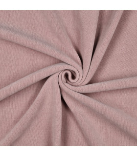 Velours double face Sherpa - ROSE