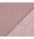 Velours double face Sherpa - ROSE
