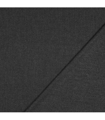 Gabardine de viscose - Stretch - GRIS CHINÉ