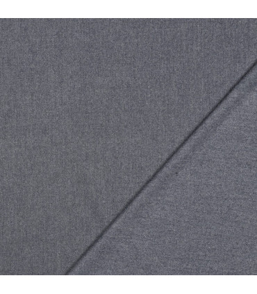 Gabardine de viscose - Stretch - MARINE CHINÉ