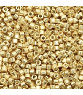 MIYUKI DELICAS 11/0 - Duracoat galvanized gold