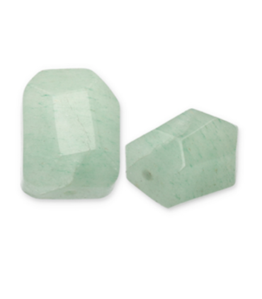Perle en Pierre Naturelle - Aventurine Quartz Vert
