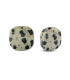 Perle en Pierre Naturelle - Carrée - Dalmatien