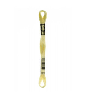 DMC : Mouliné Spécial 25 - Article 117 - 3078 - JAUNE PALE