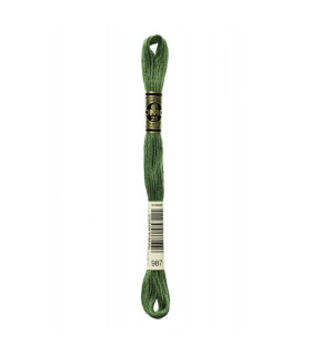 DMC - Mouliné Spécial 25 - Article 117 - 987 - VERT BASILIC .jpg