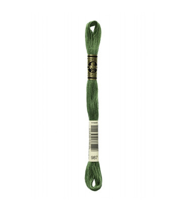 DMC - Mouliné Spécial 25 - Article 117 - 987 - VERT BASILIC .jpg