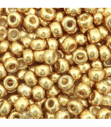 MIYUKI ROCAILLES 6/0 - Duracoat galvanized gold