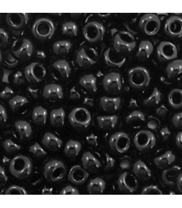 MIYUKI ROCAILLES 6/0 - Opaque black