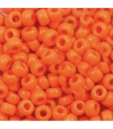 MIYUKI ROCAILLES 6/0 - Opaque orange