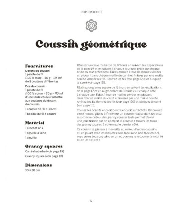 POP CROCHET - 37 projets originaux et simples à réaliser au crochet
