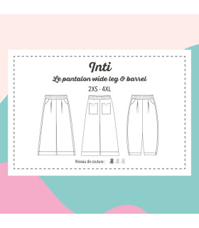 MARMAÏ : Le pantalon wide leg & barrel - INTI - Femme
