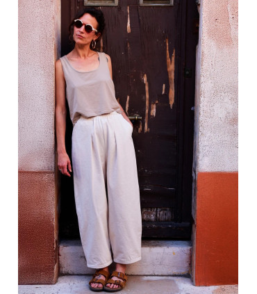 MARMAÏ : Le pantalon wide leg & barrel - INTI - Femme