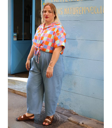 MARMAÏ : Le pantalon wide leg & barrel - INTI - Femme