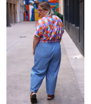 MARMAÏ : Le pantalon wide leg & barrel - INTI - Femme