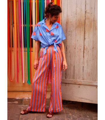 MARMAÏ : Le pantalon wide leg & barrel - INTI - Femme