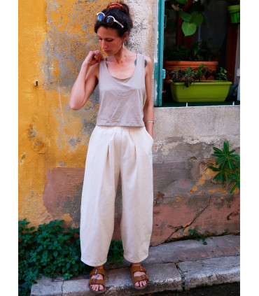 MARMAÏ : Le pantalon wide leg & barrel - INTI - Femme