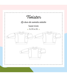 MARMAÏ : Le duo de sweats - TWISTER - Adulte