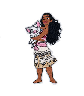 Thermocollant : Disney - Vaiana  :  Vaiana et POUA