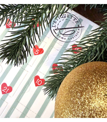 L'Étiquette Home Couture - CALENDRIER DE L'AVENT 2026