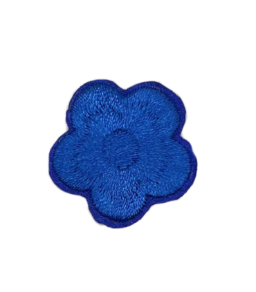 Thermocollant - Fleur Bleu