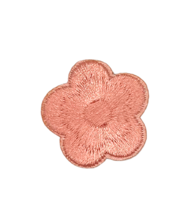 Thermocollant - Fleur Rose clair