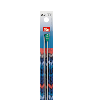 PRYM - Aiguilles Tricot 30cm 2mm