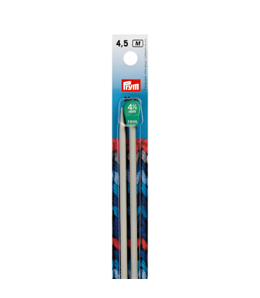 PRYM - Aiguilles tricot 30cm 4,5mm