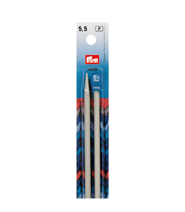 PRYM - Aiguilles tricot 30cm - 5,5mm
