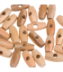 buchette bois blond 22mm