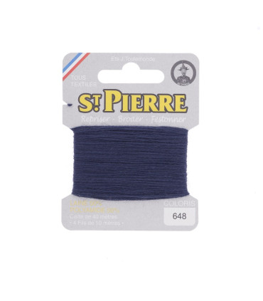 SAINT PIERRE- Fil à Repriser - 648 - MARINE