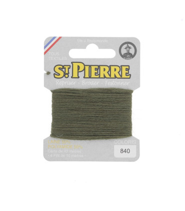 SAINT PIERRE- Fil à Repriser - 840 - VERT ARMÉE