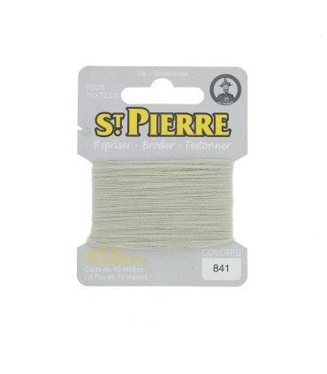 SAINT PIERRE- Fil à Repriser - 841 - LICHEN