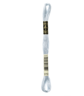 DMC Mouliné Spécial 25 - Article 117 - 3753 - BLEU CLAIR DE LUNE