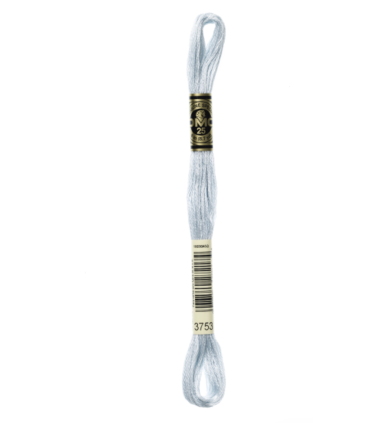DMC Mouliné Spécial 25 - Article 117 - 3753 - BLEU CLAIR DE LUNE