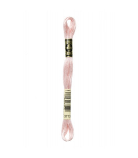 DMC Mouliné Spécial 25 - Article 117 - 3713 - QUARTZ ROSE