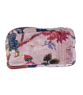 Trouse velours - YVETTE - VIEUX ROSE
