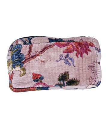Trouse velours - YVETTE - VIEUX ROSE