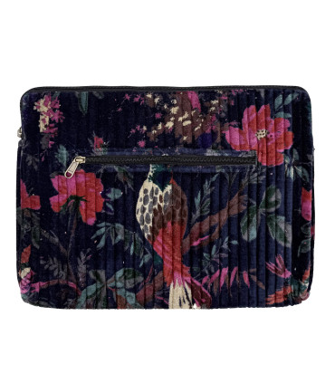 Housse Ordinateur Velours - 13 Pouces - Josianne - NOIR