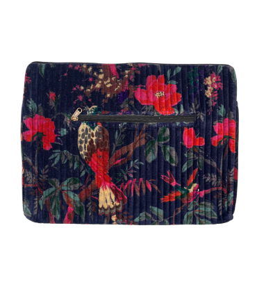 Housse Ordinateur Velours - 15 Pouces - Josianne - NOIR