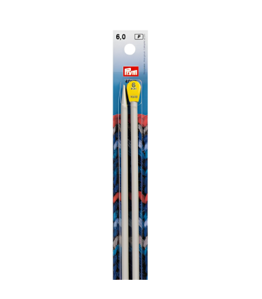 PRYM : Aiguilles Tricot 40 cm 6mm