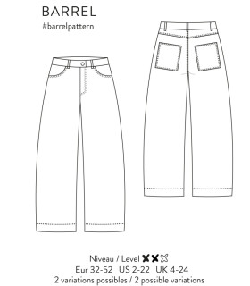 ATELIER SCÄMMIT - Le Pantalon BARREL