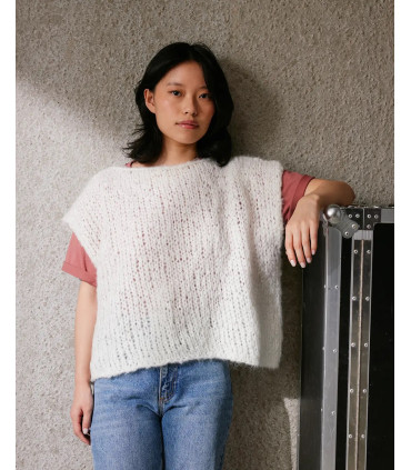 Patron PDF Phildar - Le Pull Sans Manches - BONY