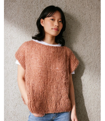 Patron PDF Phildar - Le Pull Sans Manches - BONY