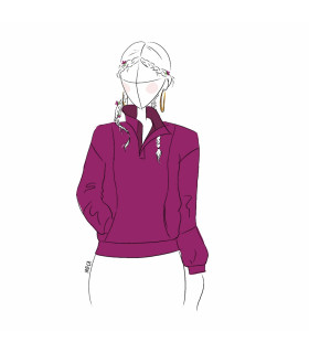 GERMAIN PATRONS - le Sweat - AMBRE