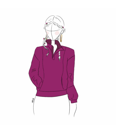 GERMAIN PATRONS - le Sweat - AMBRE