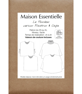 MAISON ESSENTIELLE - Le Plastron - La Cape - TANDEM