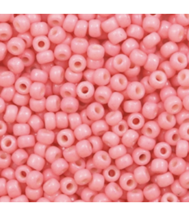 MIYUKI ROCAILLES 8/0 - Duracoat opaque guava pink